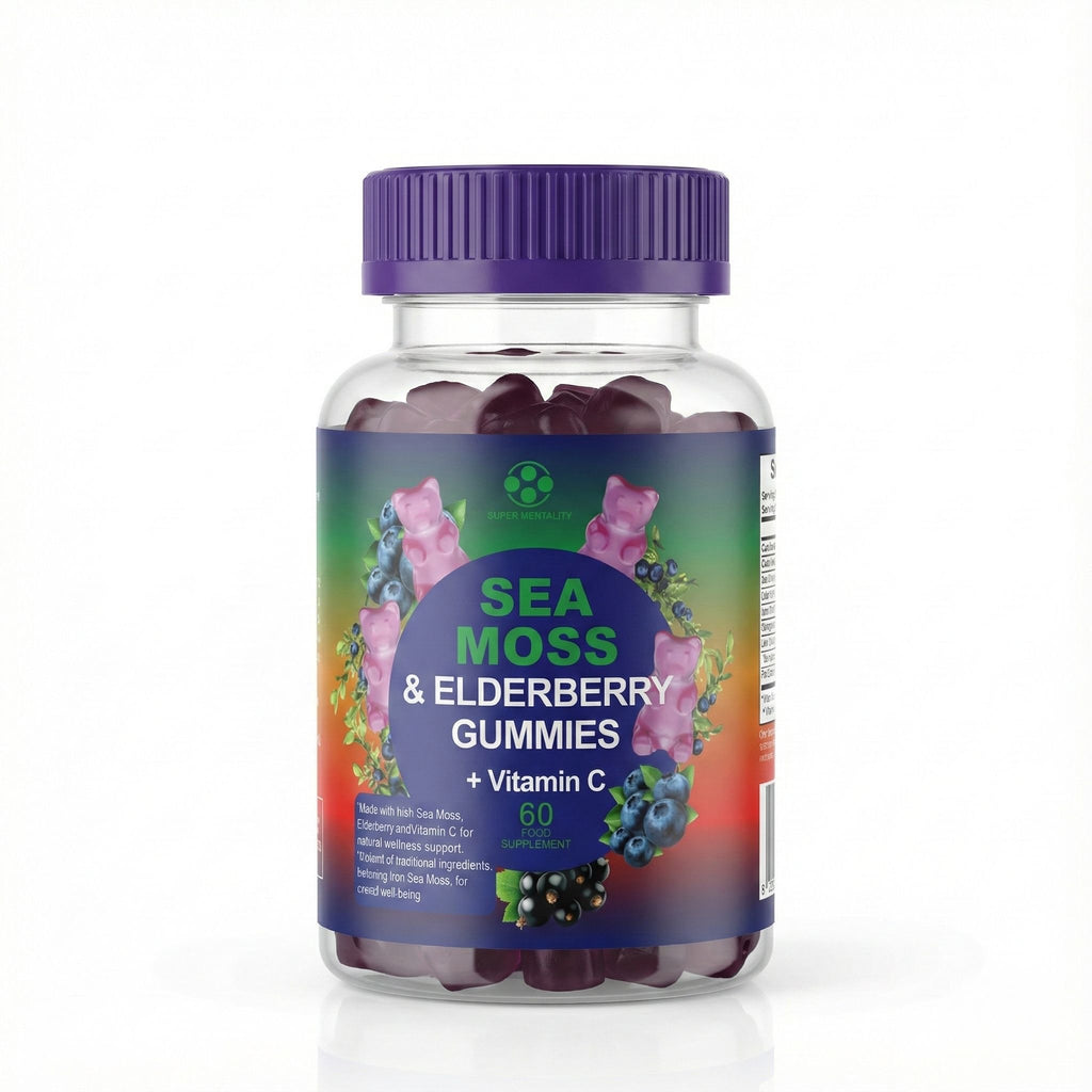 Sea Moss & Elderberry Gummies